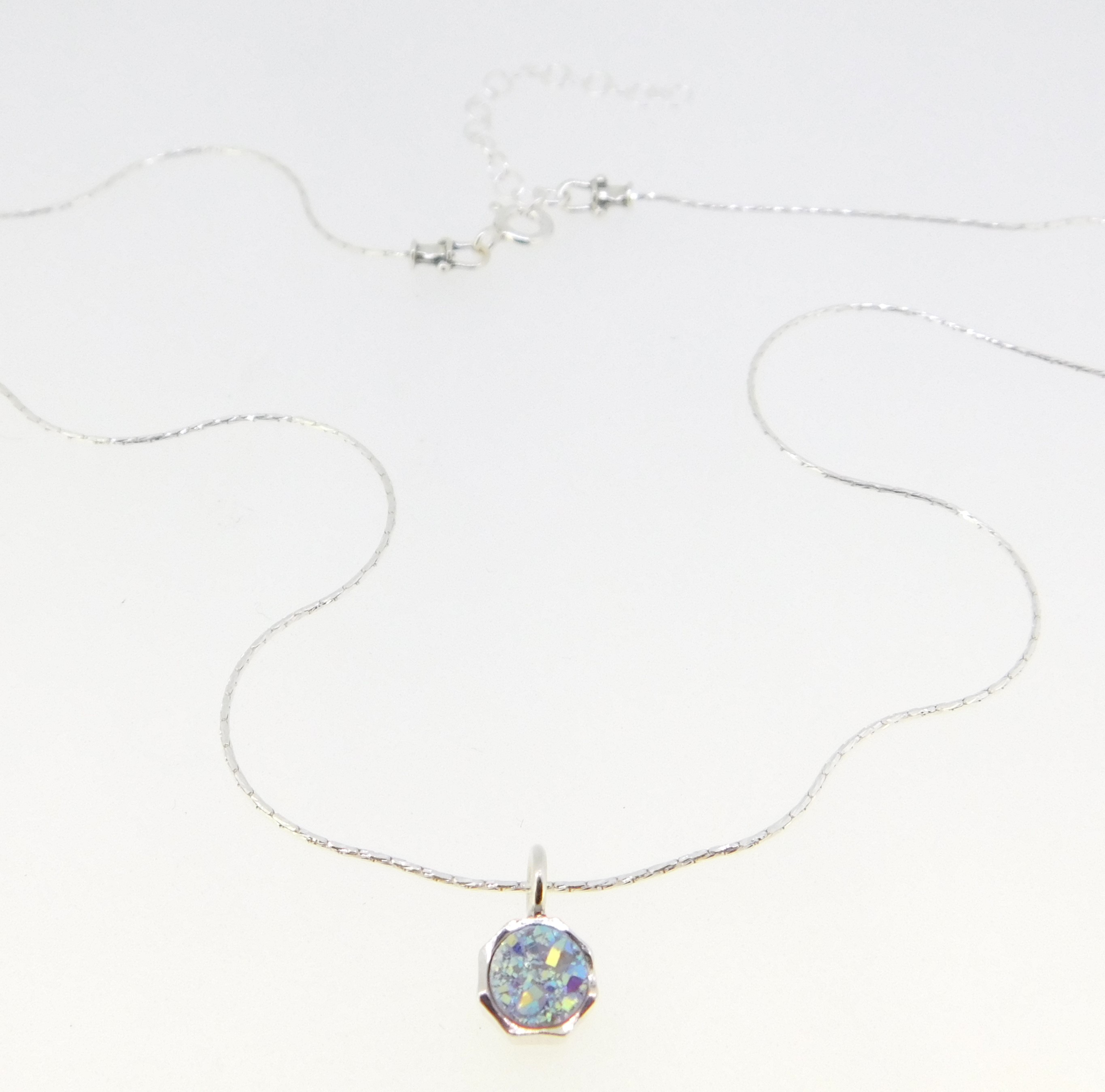Náhrdelník SMAL WHITE DRUSY 2725A-3